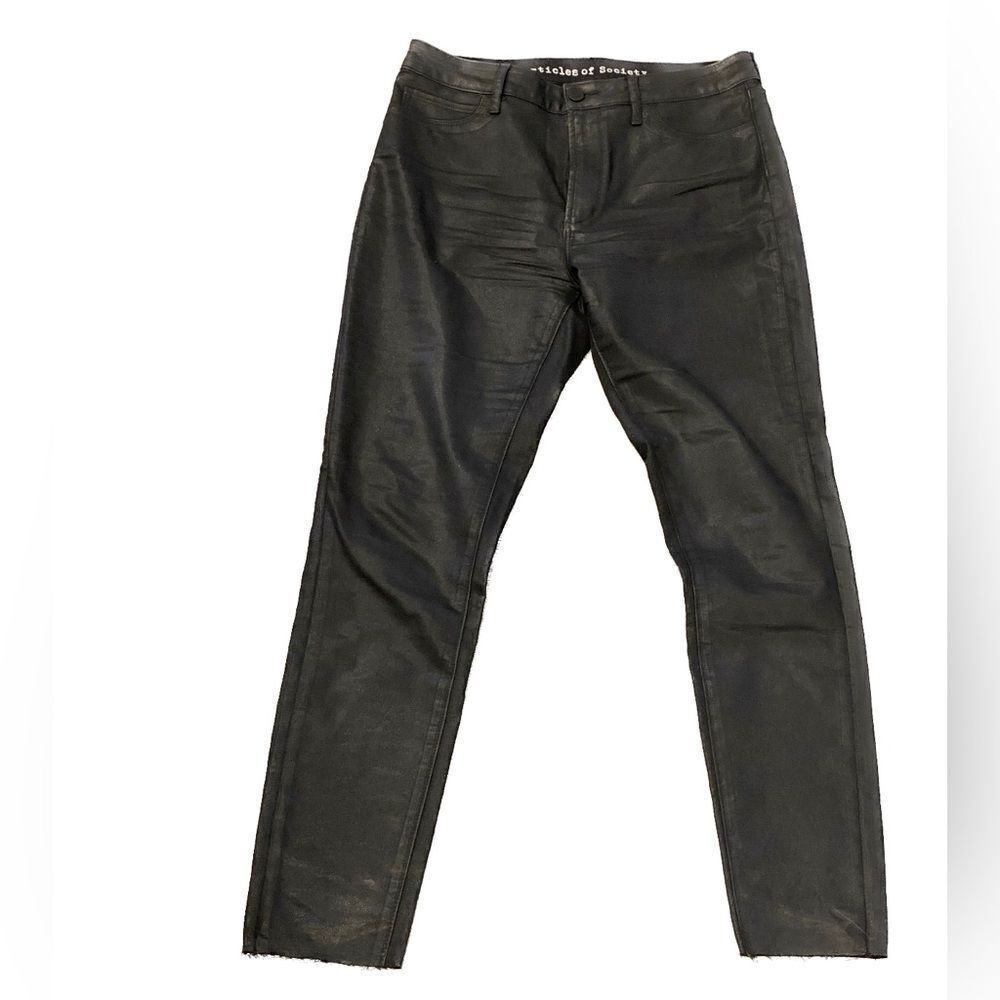 Skinny coated jeans